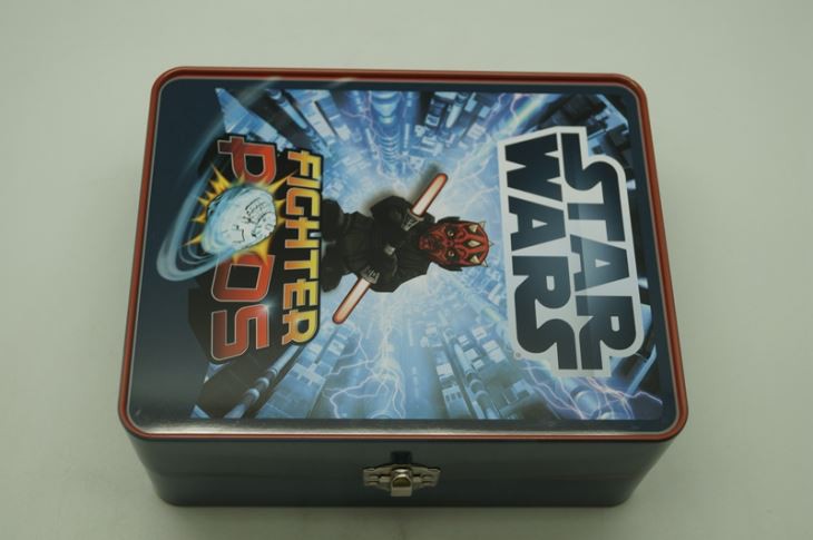 Play Card Cartoon Toy Tin Can With Buckle