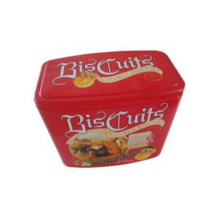 ذخیره سازی کلاسیک جعبه های فلزی قلع برای کوکی ها